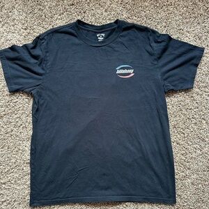 Billabong Men's Black Logo Tee